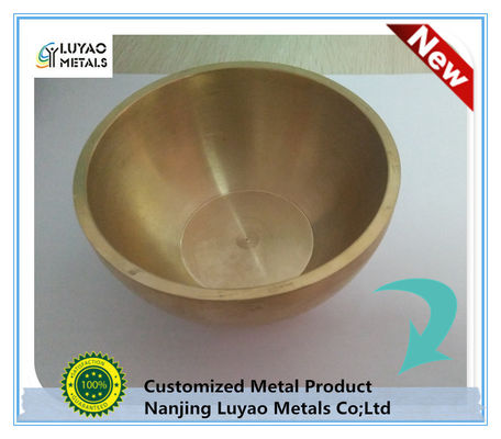 Good price Brass Metal Spinning Parts Custom Per RFQ With CNC Machining online